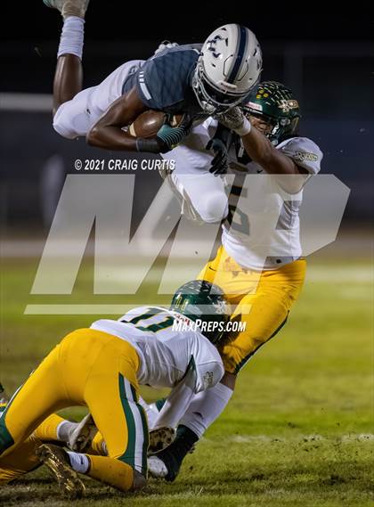 Thumbnail 1 in A.C. Reynolds @ Hickory Ridge (NCHSAA 4A 1st Round Playoff) photogallery.