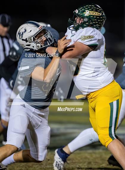 Thumbnail 2 in A.C. Reynolds @ Hickory Ridge (NCHSAA 4A 1st Round Playoff) photogallery.