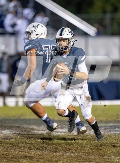Thumbnail 1 in A.C. Reynolds @ Hickory Ridge (NCHSAA 4A 1st Round Playoff) photogallery.