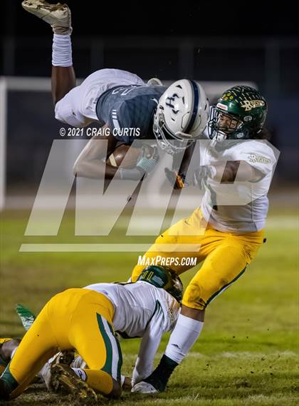 Thumbnail 2 in A.C. Reynolds @ Hickory Ridge (NCHSAA 4A 1st Round Playoff) photogallery.