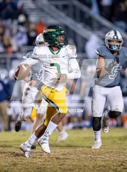 Thumbnail 1 in A.C. Reynolds @ Hickory Ridge (NCHSAA 4A 1st Round Playoff) photogallery.