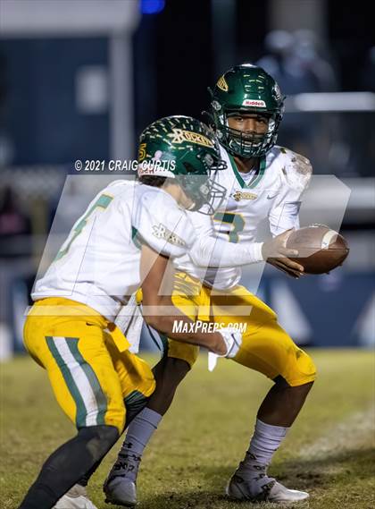 Thumbnail 1 in A.C. Reynolds @ Hickory Ridge (NCHSAA 4A 1st Round Playoff) photogallery.
