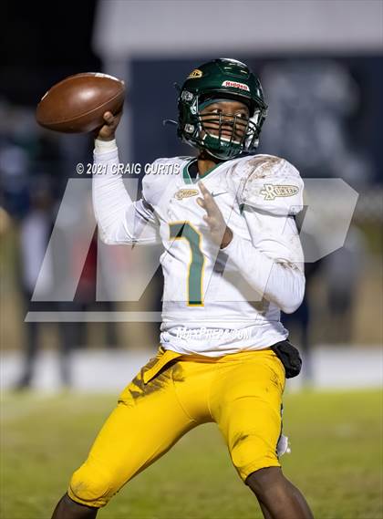 Thumbnail 1 in A.C. Reynolds @ Hickory Ridge (NCHSAA 4A 1st Round Playoff) photogallery.