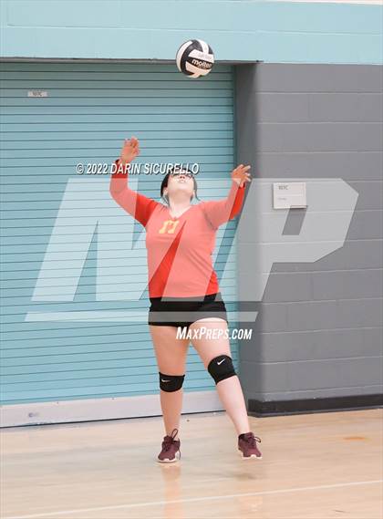 Thumbnail 2 in Greyhills Academy vs  San Miguel (Epic Tourneys Volleyball Invite) photogallery.