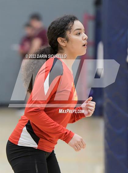 Thumbnail 2 in Greyhills Academy vs  San Miguel (Epic Tourneys Volleyball Invite) photogallery.