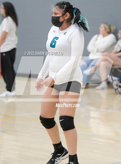 Thumbnail 1 in Greyhills Academy vs  San Miguel (Epic Tourneys Volleyball Invite) photogallery.