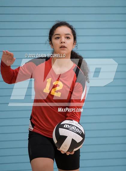 Thumbnail 1 in Greyhills Academy vs  San Miguel (Epic Tourneys Volleyball Invite) photogallery.
