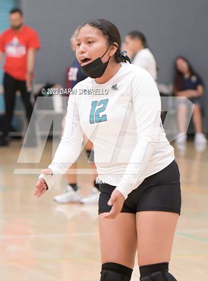 Thumbnail 3 in Greyhills Academy vs  San Miguel (Epic Tourneys Volleyball Invite) photogallery.