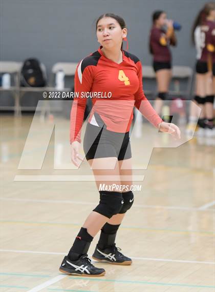 Thumbnail 1 in Greyhills Academy vs  San Miguel (Epic Tourneys Volleyball Invite) photogallery.