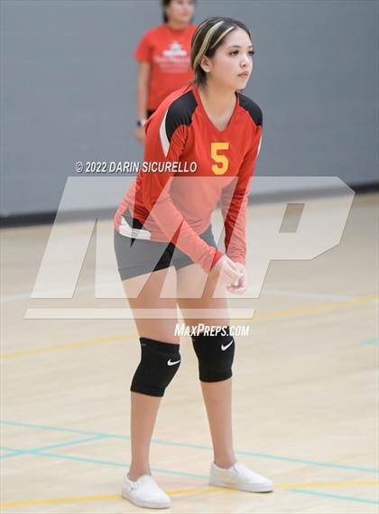 Thumbnail 1 in Greyhills Academy vs  San Miguel (Epic Tourneys Volleyball Invite) photogallery.