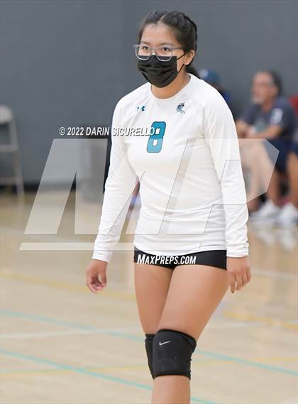 Thumbnail 3 in Greyhills Academy vs  San Miguel (Epic Tourneys Volleyball Invite) photogallery.