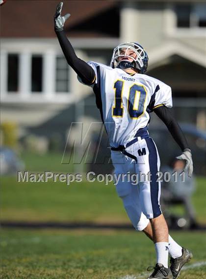 Thumbnail 2 in Mt. St. Michael @ Holy Trinity (CHSFL Class AAA Quarterfinal) photogallery.