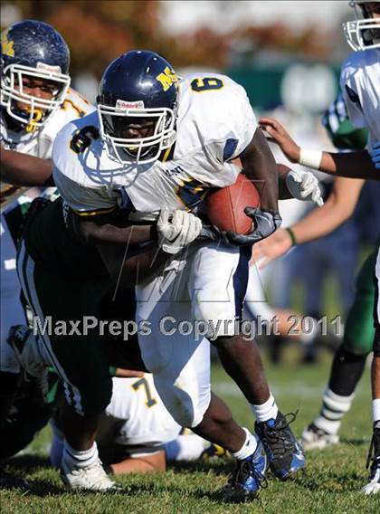 Thumbnail 2 in Mt. St. Michael @ Holy Trinity (CHSFL Class AAA Quarterfinal) photogallery.