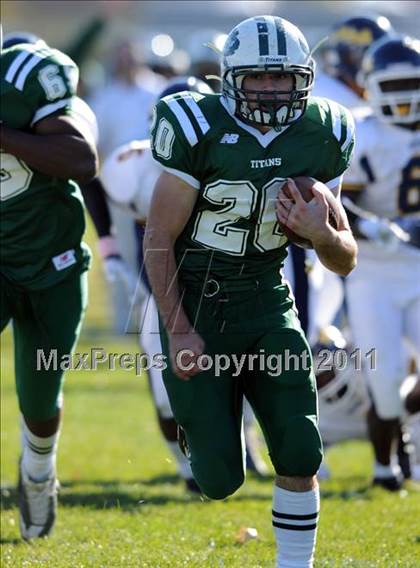 Thumbnail 3 in Mt. St. Michael @ Holy Trinity (CHSFL Class AAA Quarterfinal) photogallery.