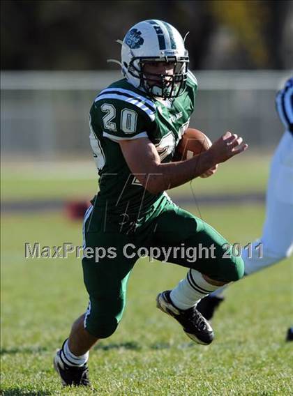 Thumbnail 1 in Mt. St. Michael @ Holy Trinity (CHSFL Class AAA Quarterfinal) photogallery.