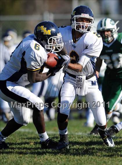 Thumbnail 3 in Mt. St. Michael @ Holy Trinity (CHSFL Class AAA Quarterfinal) photogallery.