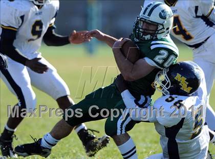 Thumbnail 3 in Mt. St. Michael @ Holy Trinity (CHSFL Class AAA Quarterfinal) photogallery.