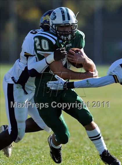 Thumbnail 2 in Mt. St. Michael @ Holy Trinity (CHSFL Class AAA Quarterfinal) photogallery.