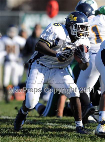 Thumbnail 1 in Mt. St. Michael @ Holy Trinity (CHSFL Class AAA Quarterfinal) photogallery.