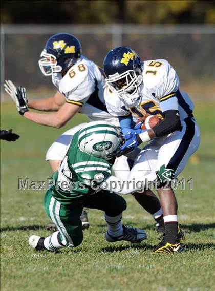 Thumbnail 3 in Mt. St. Michael @ Holy Trinity (CHSFL Class AAA Quarterfinal) photogallery.