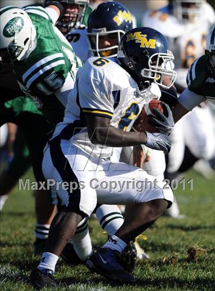 Thumbnail 1 in Mt. St. Michael @ Holy Trinity (CHSFL Class AAA Quarterfinal) photogallery.