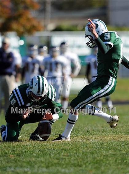 Thumbnail 2 in Mt. St. Michael @ Holy Trinity (CHSFL Class AAA Quarterfinal) photogallery.