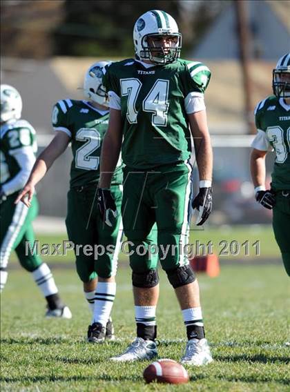 Thumbnail 1 in Mt. St. Michael @ Holy Trinity (CHSFL Class AAA Quarterfinal) photogallery.
