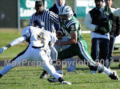 Thumbnail 2 in Mt. St. Michael @ Holy Trinity (CHSFL Class AAA Quarterfinal) photogallery.