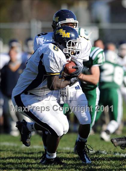 Thumbnail 1 in Mt. St. Michael @ Holy Trinity (CHSFL Class AAA Quarterfinal) photogallery.