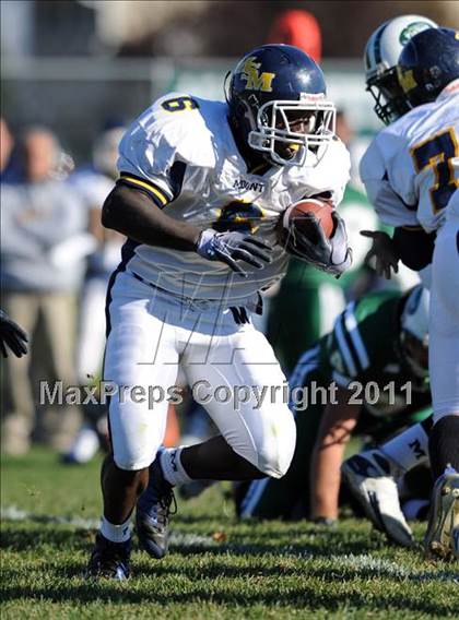 Thumbnail 3 in Mt. St. Michael @ Holy Trinity (CHSFL Class AAA Quarterfinal) photogallery.