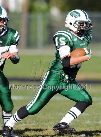 Thumbnail 3 in Mt. St. Michael @ Holy Trinity (CHSFL Class AAA Quarterfinal) photogallery.