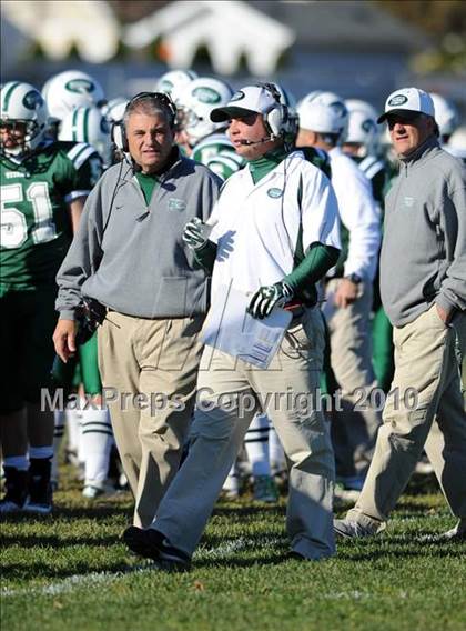 Thumbnail 3 in Mt. St. Michael @ Holy Trinity (CHSFL Class AAA Quarterfinal) photogallery.