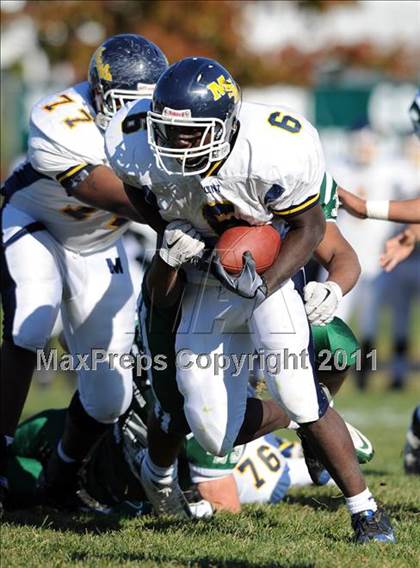 Thumbnail 3 in Mt. St. Michael @ Holy Trinity (CHSFL Class AAA Quarterfinal) photogallery.