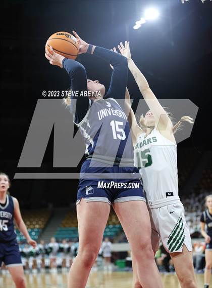 Thumbnail 1 in D'Evelyn vs. University (CHSAA 4A Semifinal) photogallery.