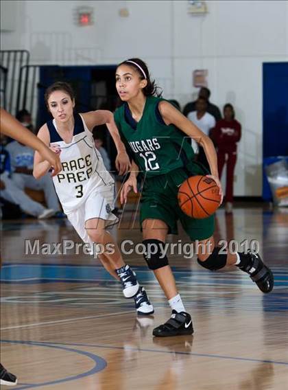 Thumbnail 1 in Grace Prep vs Canterbury Episcopal (Trinity Valley School Shootout) photogallery.