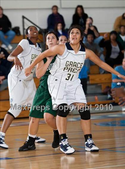 Thumbnail 1 in Grace Prep vs Canterbury Episcopal (Trinity Valley School Shootout) photogallery.