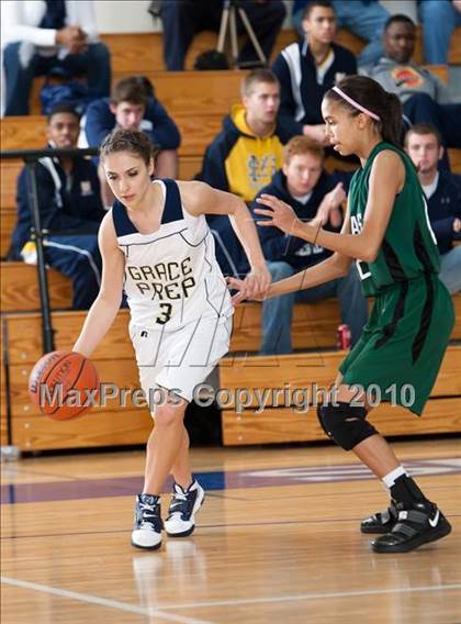 Thumbnail 3 in Grace Prep vs Canterbury Episcopal (Trinity Valley School Shootout) photogallery.