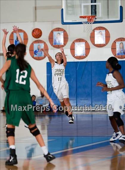 Thumbnail 3 in Grace Prep vs Canterbury Episcopal (Trinity Valley School Shootout) photogallery.