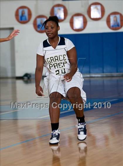 Thumbnail 2 in Grace Prep vs Canterbury Episcopal (Trinity Valley School Shootout) photogallery.