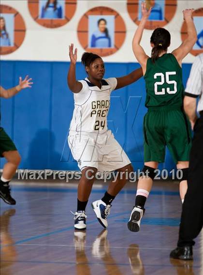 Thumbnail 3 in Grace Prep vs Canterbury Episcopal (Trinity Valley School Shootout) photogallery.