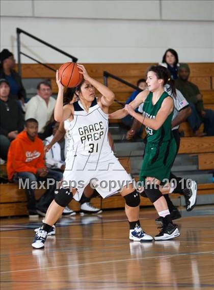 Thumbnail 1 in Grace Prep vs Canterbury Episcopal (Trinity Valley School Shootout) photogallery.