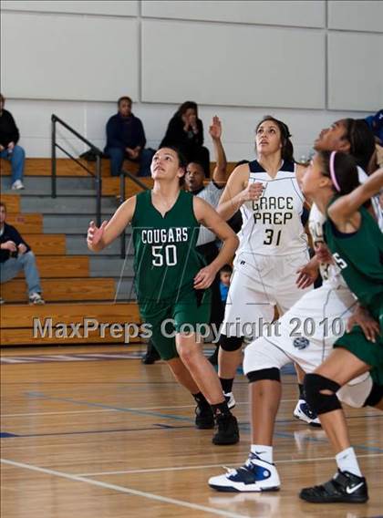 Thumbnail 2 in Grace Prep vs Canterbury Episcopal (Trinity Valley School Shootout) photogallery.