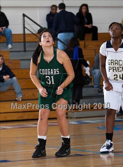 Thumbnail 2 in Grace Prep vs Canterbury Episcopal (Trinity Valley School Shootout) photogallery.