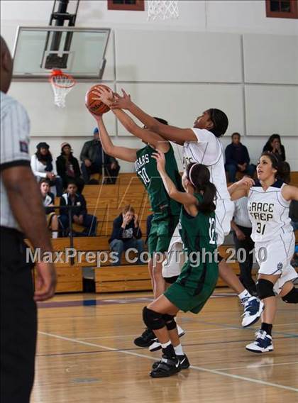 Thumbnail 3 in Grace Prep vs Canterbury Episcopal (Trinity Valley School Shootout) photogallery.
