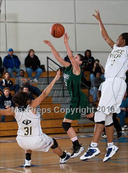 Thumbnail 2 in Grace Prep vs Canterbury Episcopal (Trinity Valley School Shootout) photogallery.