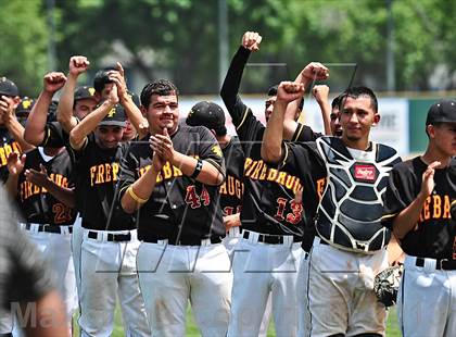 Thumbnail 1 in Temecula Prep vs. Firebaugh (CIF SS D7 Final) photogallery.