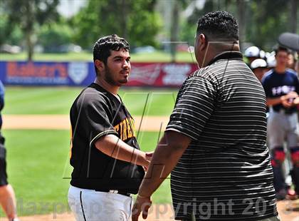 Thumbnail 1 in Temecula Prep vs. Firebaugh (CIF SS D7 Final) photogallery.