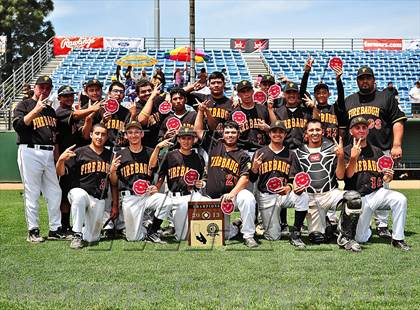 Thumbnail 2 in Temecula Prep vs. Firebaugh (CIF SS D7 Final) photogallery.