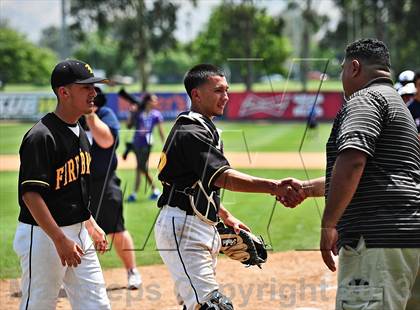 Thumbnail 2 in Temecula Prep vs. Firebaugh (CIF SS D7 Final) photogallery.