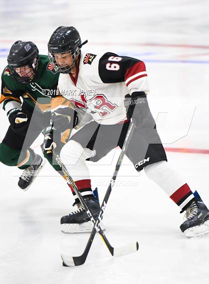 Thumbnail 2 in Campo Verde vs Mountain Ridge (AHSHA D2) photogallery.